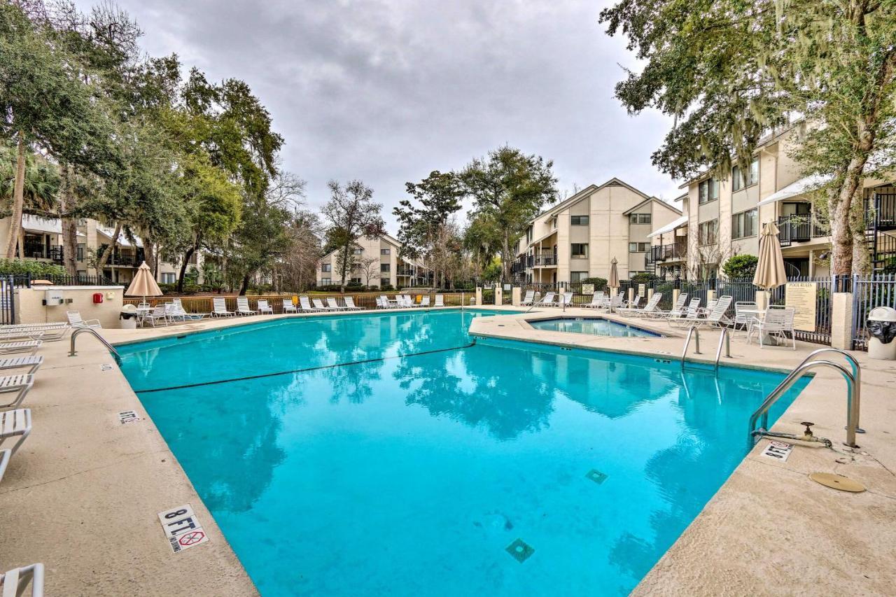 Hilton Head Island Tennis Retreat Walk To Beach! Exterior photo